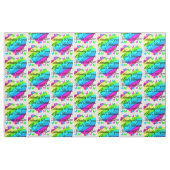 美しい60誕生日神を愛する布 ファブリック (ファットクウォーター)