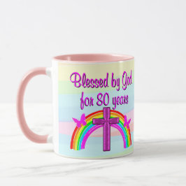 美しい80番目の誕生日恵みMUG マグカップ