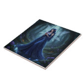 美しい9月のサファイアフェアリー タイル (側面)