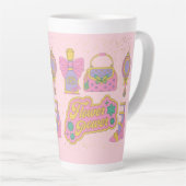 美しい90sスタイルのファッション カフェラテマグ (右アングル)