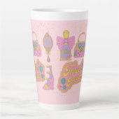 美しい90sスタイルのファッション カフェラテマグ (正面)