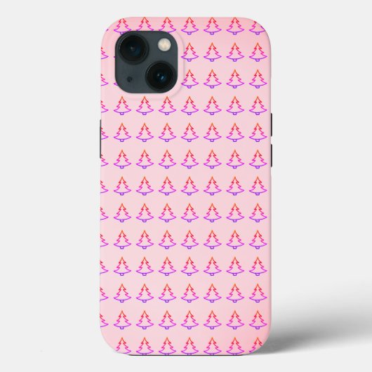 美しい、アメージング、ピンクのクリスマスツリー Case-Mate iPhoneケース (裏面)