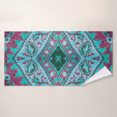 美しい，アラブ，アラビア語，アラビア語，アラビア風の織物 バスタオル (バスタオル)