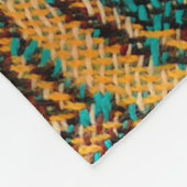 美しい，アラブ，アラビア語，アラビア語，アラビア風の織物 フリースブランケット (角)