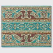 美しい，アラブ，アラビア語，アラビア語，アラビア風の織物 ラッピングペーパー (フラット)