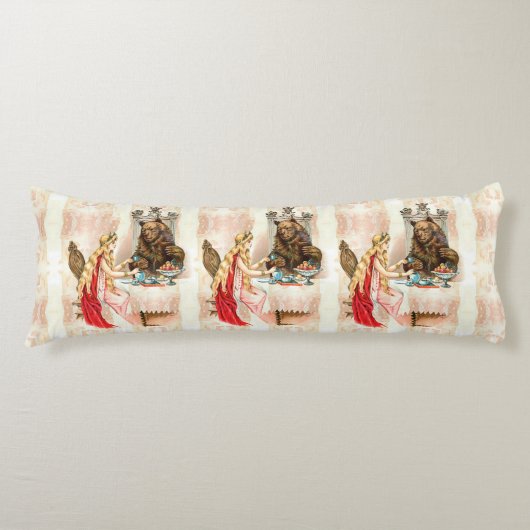 美しい・イン・ピンクと獣 ボディピロー (正面)