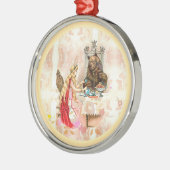 美しい・イン・ピンクと獣 メタルオーナメント (左)