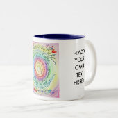 美しい・イン・ライフ・ラウンド・レインボー・マグ ツートーンマグカップ (正面右)