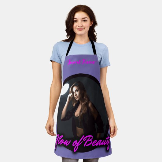 美しい エプロン (着用した状態)