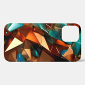 美しい、エレガント抽象芸術の背景(金属) Case-Mate iPhoneケース (裏面 (横))