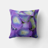 美しい・オブ・ア・ブルー・アジサイ クッション (裏面)