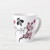 美しい カフェラテマグ (右アングル)