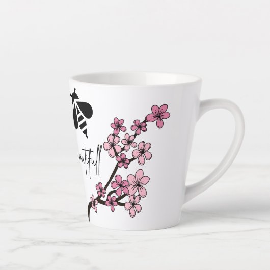 美しい カフェラテマグ (右)