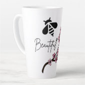 美しい カフェラテマグ (左アングル)