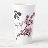 美しい カフェラテマグ (正面)