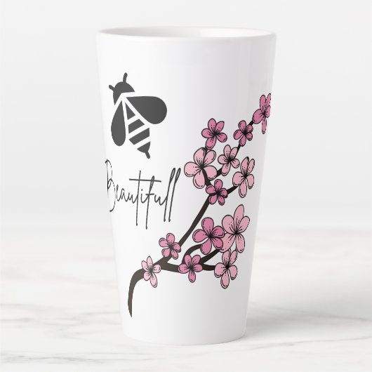 美しい カフェラテマグ (正面)