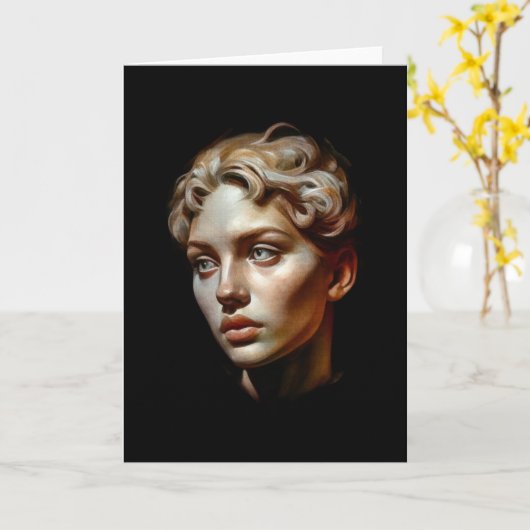 美しい カード (黄色い花)