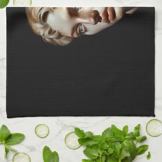 美しい キッチンタオル (折り畳み)