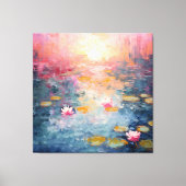 美しい キャンバスプリント (正面)