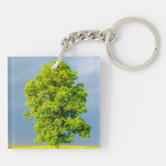 美しい キーホルダー (裏面)