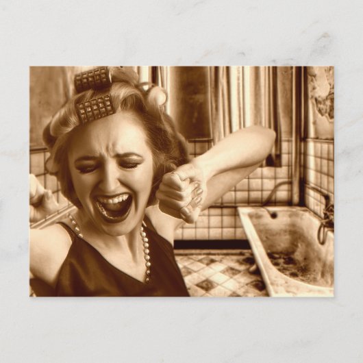 美しい・クイーン・イン・ザ・モーニング ポストカード (正面)