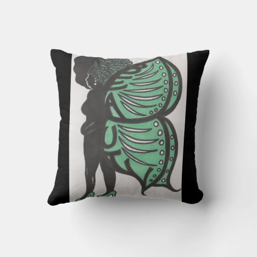 美しい クッション (裏面)