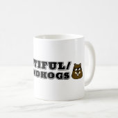 美しい/グラウンドホグ コーヒーマグカップ (正面右)
