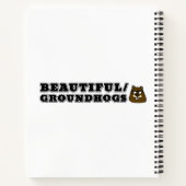 美しい/グラウンドホグ ノートブック (裏面)