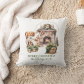 美しい コージー クリスマス オーダーメイド クッション (ブランケット)