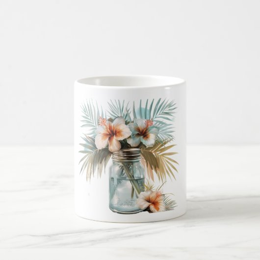 美しい コーヒーマグカップ (中央)