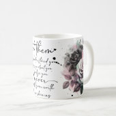 美しい コーヒーマグカップ (正面右)