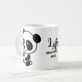 美しい コーヒーマグカップ (正面左)