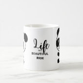 美しい コーヒーマグカップ (中央)