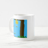 美しい コーヒーマグカップ (正面左)