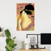 美しい（コームあり） ポスター (ホームオフィス)