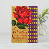 美しい&ザビーストレッドスパークルバラキンセアニラ 招待状 (スタンド正面)