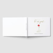 美しい&ザビースト誕生日ブライダル結婚ズ ゲストブック (全面)