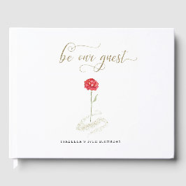 美しい&ザビースト誕生日ブライダル結婚ズ ゲストブック