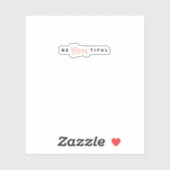 美しい シール (シート)