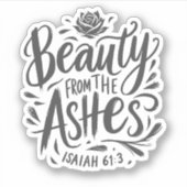 美しい シール (正面)