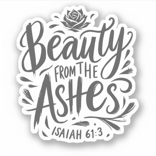 美しい シール (正面)