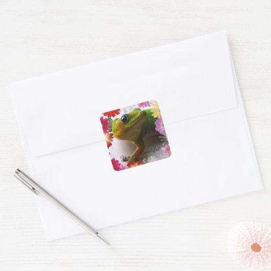 美しい スクエアシール (封筒)