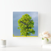 美しい スクエア壁時計 (ホーム)