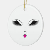 美しい セラミックオーナメント (左)