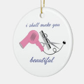 美しい セラミックオーナメント (左)