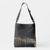 美しい、タンパ湾、トートバッグ クロスボディバッグ (裏面)