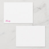 美しい ノートカード (正面/裏面)