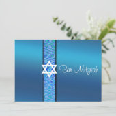 美しい、バル・ミツヴァの招待状、ダビデの星 招待状 (スタンド正面)