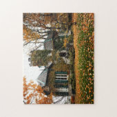 美しい!パズル – キャッスルホームイン秋 ジグソーパズル (縦)