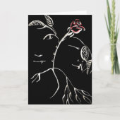 美しい&ビーストバラ カード (正面)